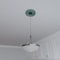 Ekena Millwork Traditional PVC Medallion (Canopies up to 5 1/2"), 10"OD x 3 1/2"ID x 1 1/8"P, Metallic Sea Mist CMP10TRFSM - alternate 10